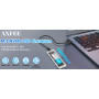 Корпус для SSD M2 NVMe AXFEE USB Type C 10 Гбит с поддержкой 2230 2242 2260 2280 без SSD